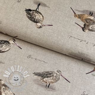 Tissu déco Linenlook Sandpiper Bird