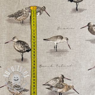Tissu déco Linenlook Sandpiper Bird