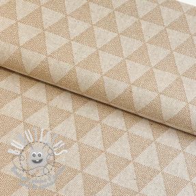Tissu déco Linenlook Sparkle Triangle