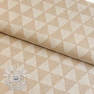 Tissu déco Linenlook Sparkle Triangle