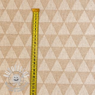 Tissu déco Linenlook Sparkle Triangle