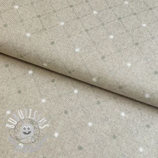 Tissu déco Linenlook PREMIUM SPECIAL Diamond Silver