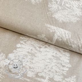 Tissu déco Linenlook Winter wood
