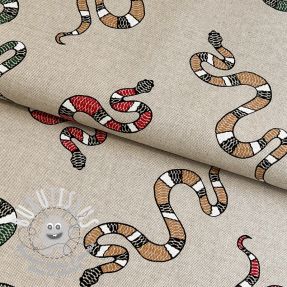 Tissu déco Linenlook Kingsnake