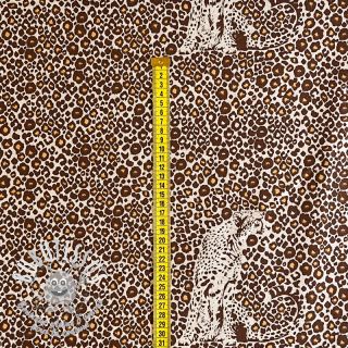 Tissu déco Linenlook Hidden Leopard