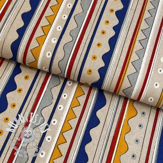 Tissu déco Linenlook Nautic Wave