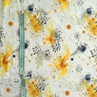 Jersey VISCOSE Soothing Fields yellow digital print