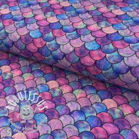 Jersey Mermaid scales digital print