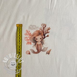 Jersey Baby Mermaid PANEL digital print
