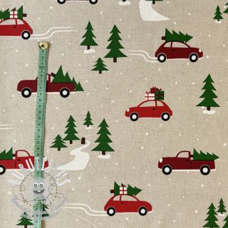 Tissu déco Linenlook A car full of gifts