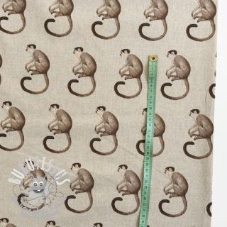 Tissu déco Linenlook Monkey Business