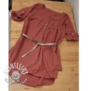 Lin lavé 170 g rose pink