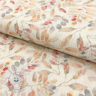 Viscose lin Natural Lin Lissy pink digital print