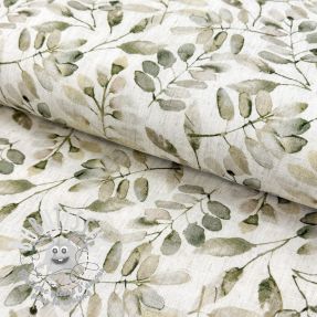 Viscose lin Natural Lin Lissy ecru digital print