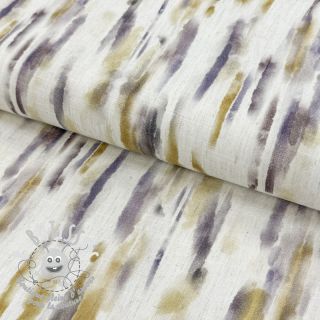 Viscose lin Natural Lin Lina green digital print