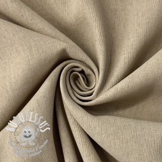 Tissu coton Lin PREMIUM pebble