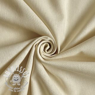 Tissu coton Lin PREMIUM ecru