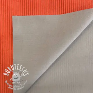 Tissu velours cotelé HUGGY orange spicy