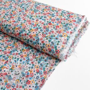Viscose Florales blue