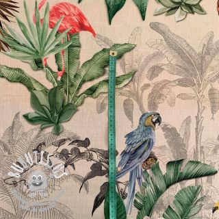 Tissu déco avec finition en Teflon PALMTREES