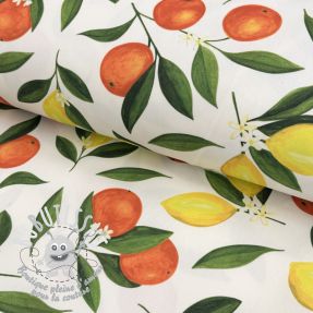 Tissu déco avec finition en Teflon Citrus Fruit