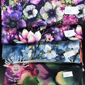 Paquet de tissus sweat design digital print 0307