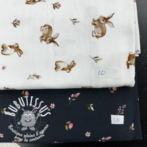 Paquet de tissus jersey digital print 2046