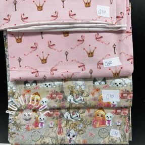 Paquet de tissus jersey digital print 2057