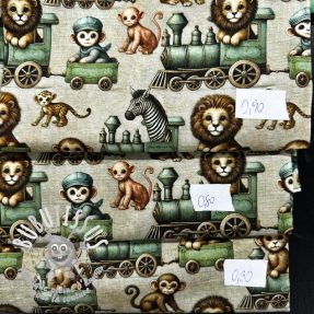Paquet de tissus jersey digital print 2059