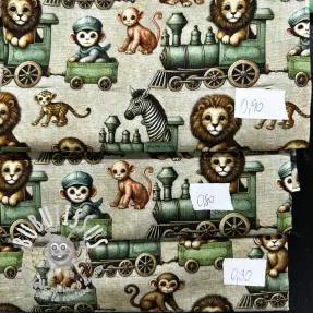 Paquet de tissus jersey digital print 2059