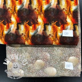 Paquet de tissus jersey digital print 2072