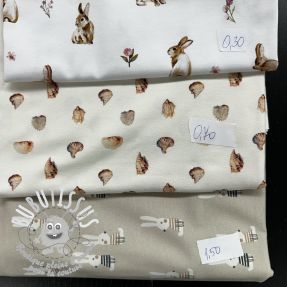 Paquet de tissus jersey digital print 2073