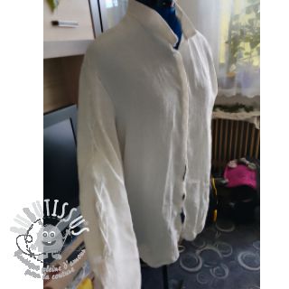 Viscose lin CRINCLE natural