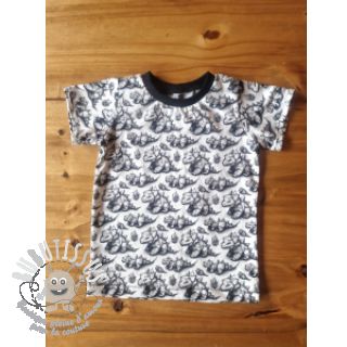 Jersey Tough Dinos print digital print