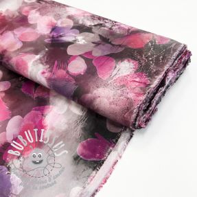Viscose Lilly design F digital print