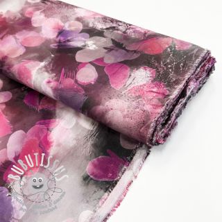 Viscose Lilly design F digital print