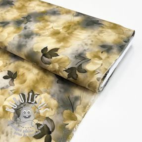 Viscose Lewis design E digital print