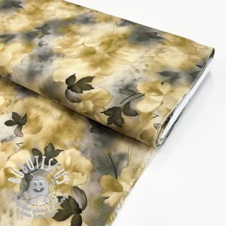 Viscose Lewis design E digital print