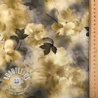 Viscose Lewis design E digital print