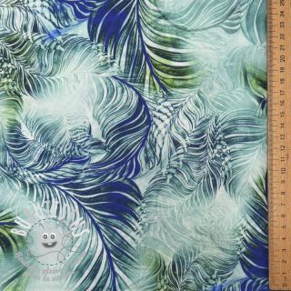 Viscose Rose design E digital print