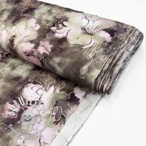 Viscose Lewis design D digital print