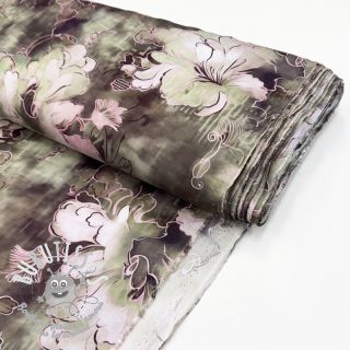 Viscose Lewis design D digital print