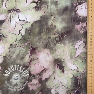 Viscose Lewis design D digital print