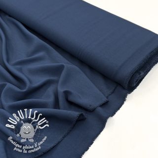 Tissu coton LYOCELL Victoria dark blue