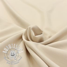 Tissu coton LYOCELL Victoria beige