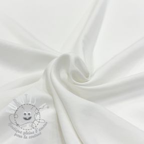 Tissu coton LYOCELL Victoria white