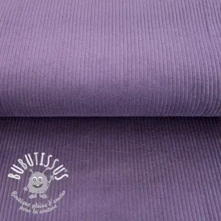 Tissu velours cotelé grape