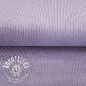 Tissu velours cotelé lilac