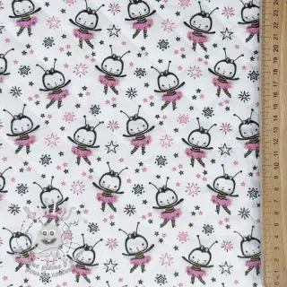 Tissu coton QUILTING Elisabetta rose