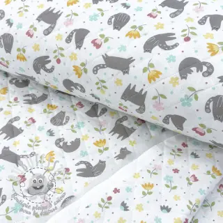 Tissu coton QUILTING Chachou multi